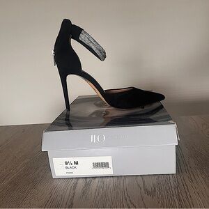 JLO Black Suede Pumps